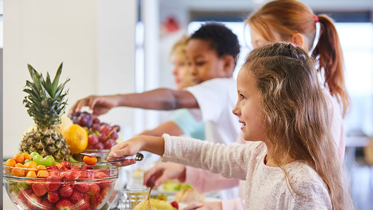 James-Krüss-Grundschule: Gesundes Essen gehört dazu