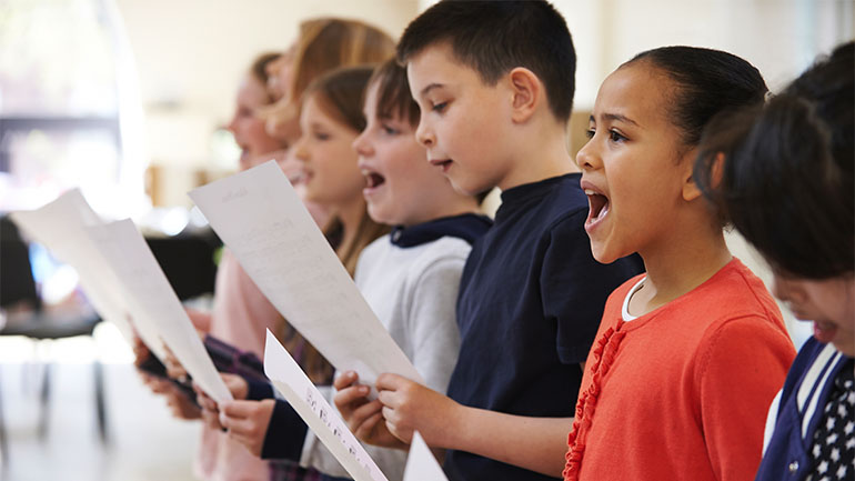 James-Krüss-Grundschule: Gemeinsames Musizieren 